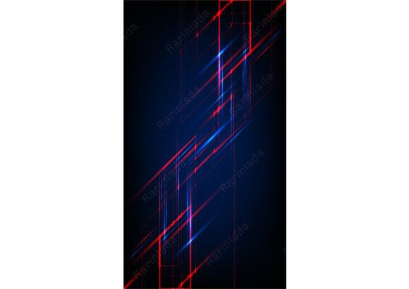 Download High Tech Digital Neon Lines Background - Line Collection