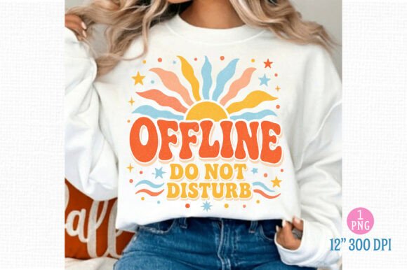 Download Boho Retro Offline Do Not Disturb Summer - Line Collection