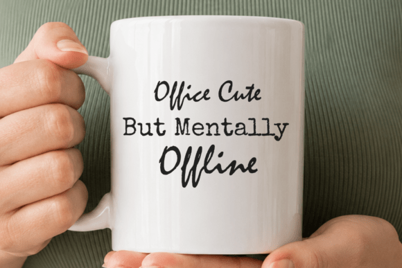 Download Mentally Offline Office SVG - Line Collection