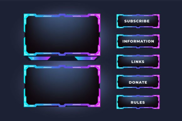 Download Futuristic Broadcast Screen Panel Vector - Broadcast screen panel Collection