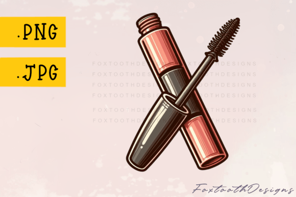 Download Tube of Mascara Pink and Black Bottle - Tube Collection