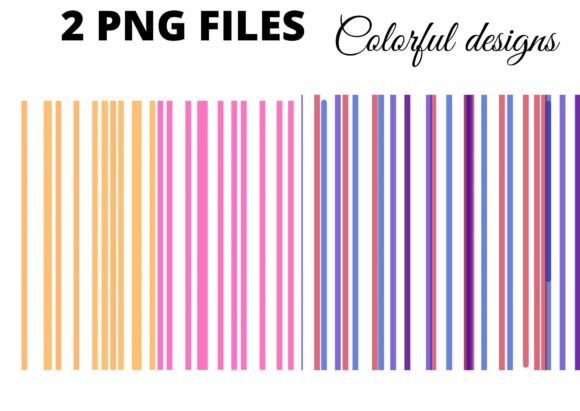 Download Colorful Lines Retro Background - Line Collection