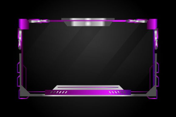 Download Gaming Streaming Panel Overlay Purple - Purple Collection