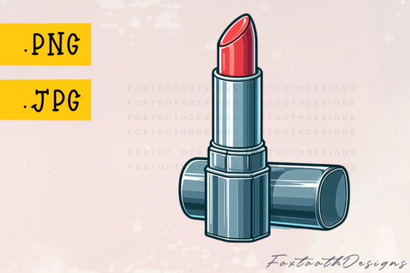 Download Tube of Red Lipstick with Silver Tube - Tube Collection