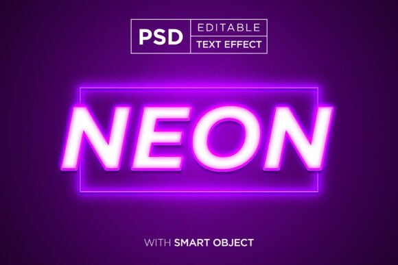 Download Pink Purple Neon Sign - Text Effect - Purple Collection